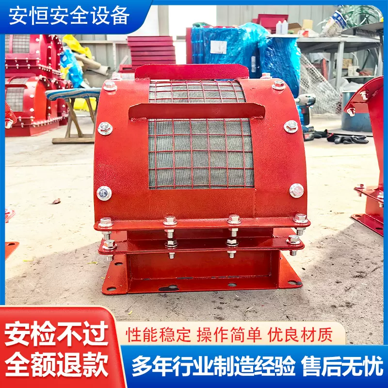 无火焰泄放装置 隔爆木材面粉除尘设备配件隔离防爆无焰泄爆装置