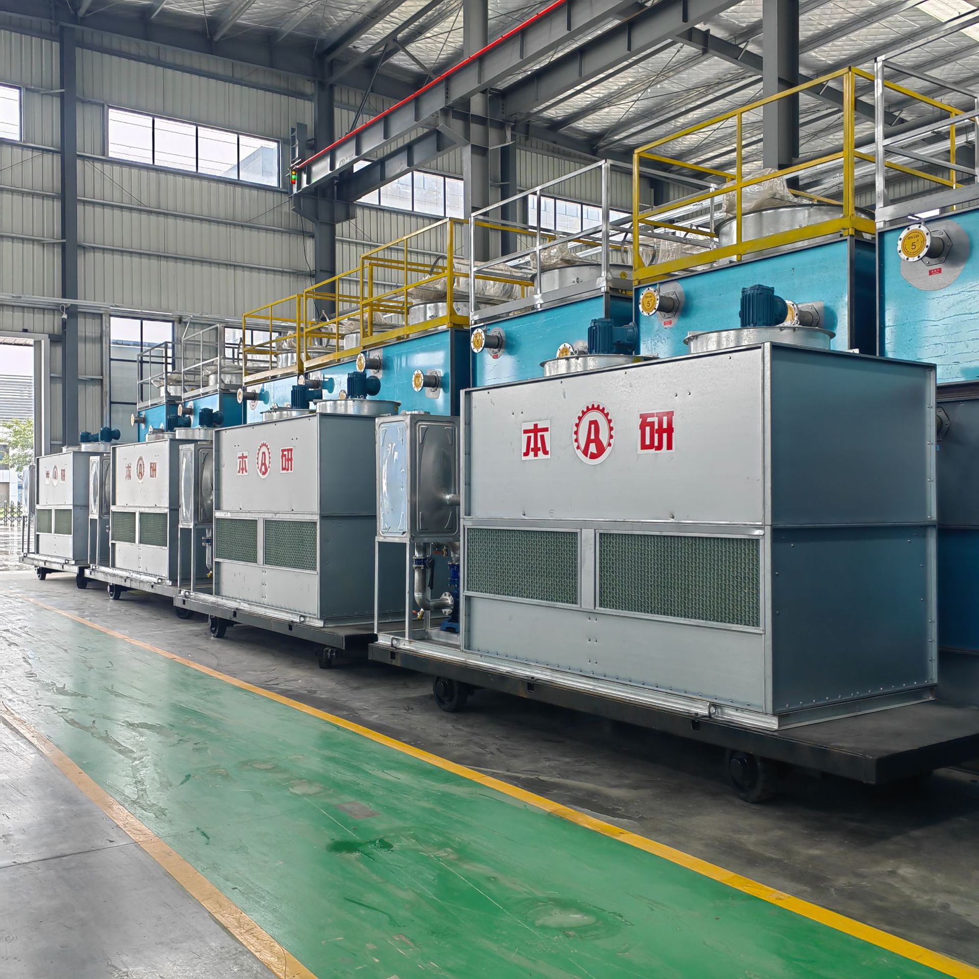 烧结炉液压油冷却用防腐防爆冷却塔不锈钢高温型闭塔