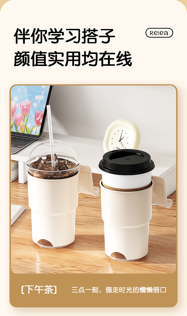 Creative Car Water Cup Holder Air Conditioner Air Outlet Beverage Holder Multi-Functional Car Seat Back Mobile Phone Holder Suction Cup Storage Rack