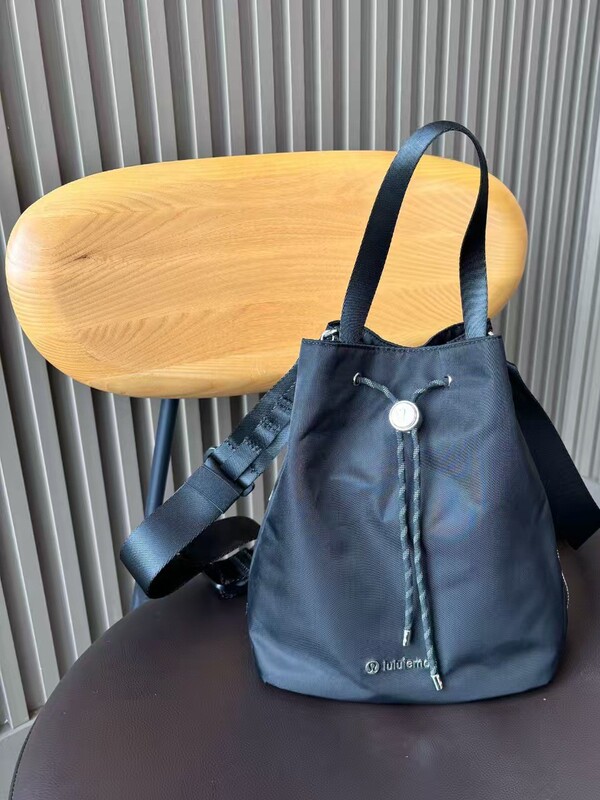 跨境lu2025新款Drawstring5L女士防水抽绳水桶包手提单肩包休闲包|undefined