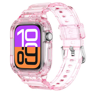�m���O���ֱ�apple iwatch10������һ�w͸��tpu���o�ױ펧42/46mm