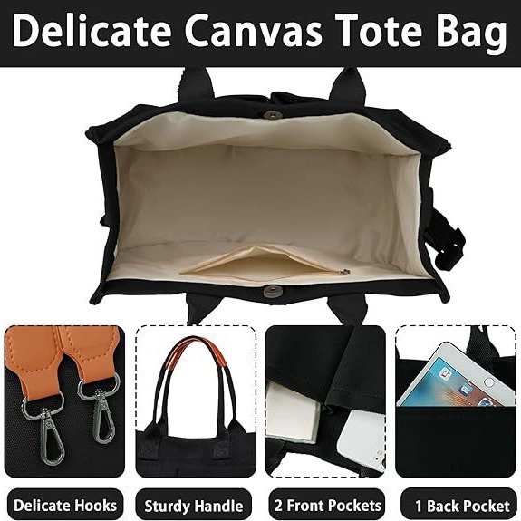 Capacious shopping bag, backpack, retro shoulder bag, handheld one-shoulder bag