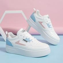 2025春季小白鞋新款韩版女学生厚底增高运动板鞋休闲外贸大码女鞋