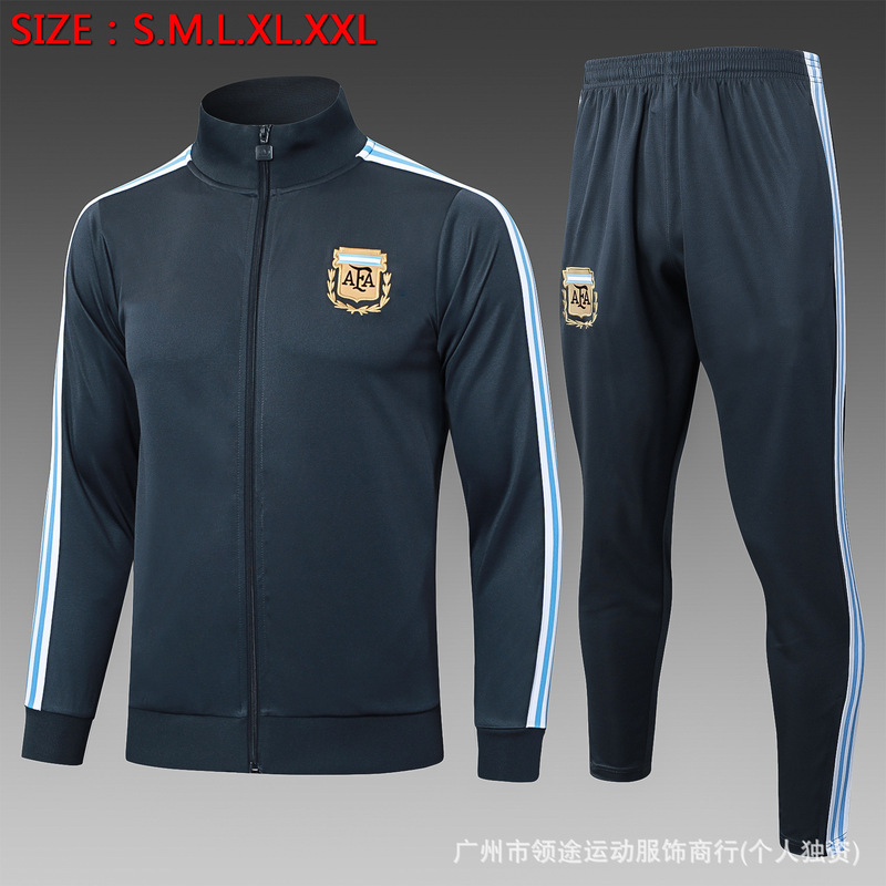 长拉夹克足球训练服切尔西阿森纳那不勒斯德国阿根廷训练服出场服|undefined