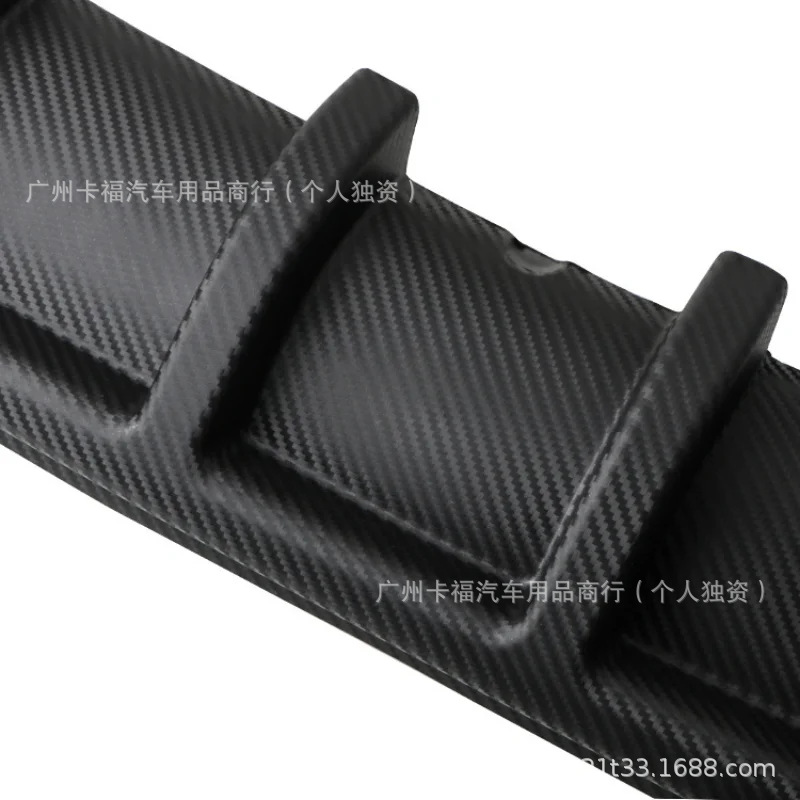 Universal Car Modified Rear Bumper 67cm Spoiler Surround Wind Deflector Shark Fin Rear Surround Deflector