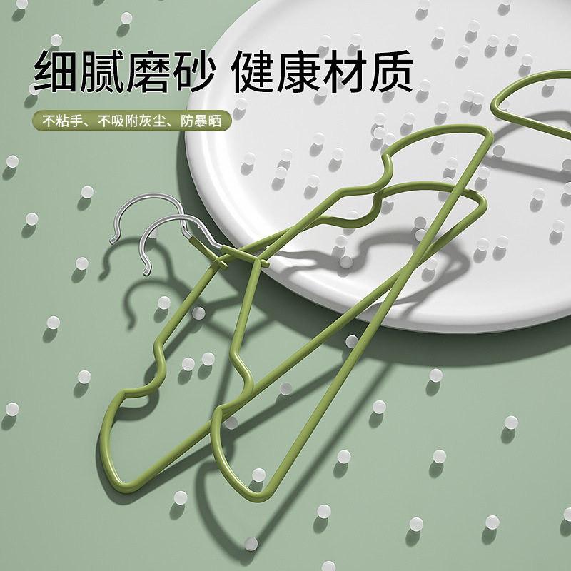 成人加粗无痕防滑衣架树脂防滑晾晒挂衣撑子阳台晾晒家用挂衣专用|undefined