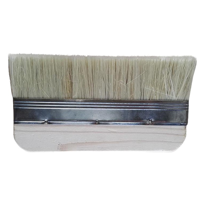 8 pulgadas 10 pulgadas mango corto mango de madera cepillo de pintura cepillo de ceniza cepillo de fila grande Marina