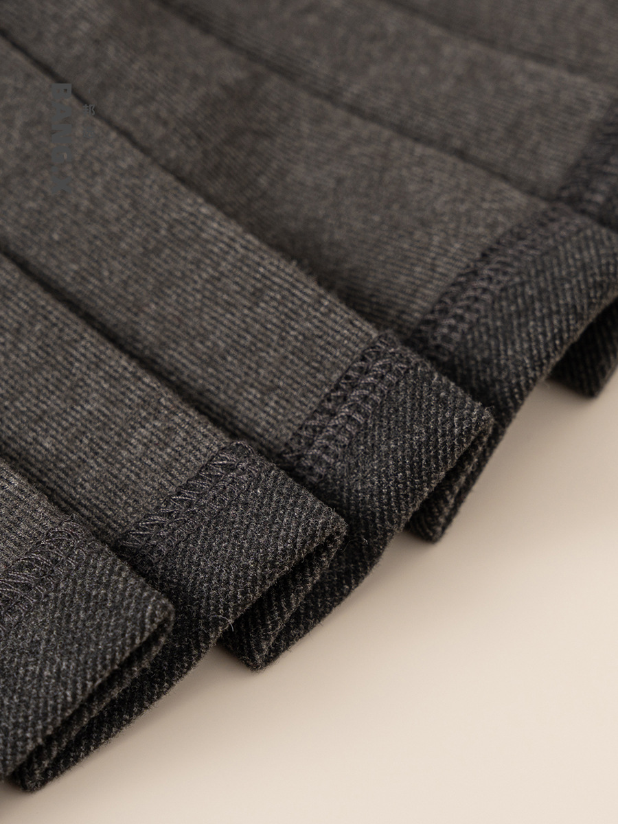 Yubao niños otoño invierno nuevo vestido de busto niñas vestido corto de color sólido, niñas estilo universitario botón de cierre