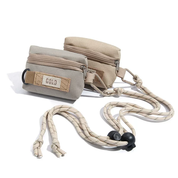 Cross-border Personalized Small Satchel Key Crossbody Bag Men's Trendy Small Bag Trendy Brand Neck Bag Change Card Bag Earphone Bag