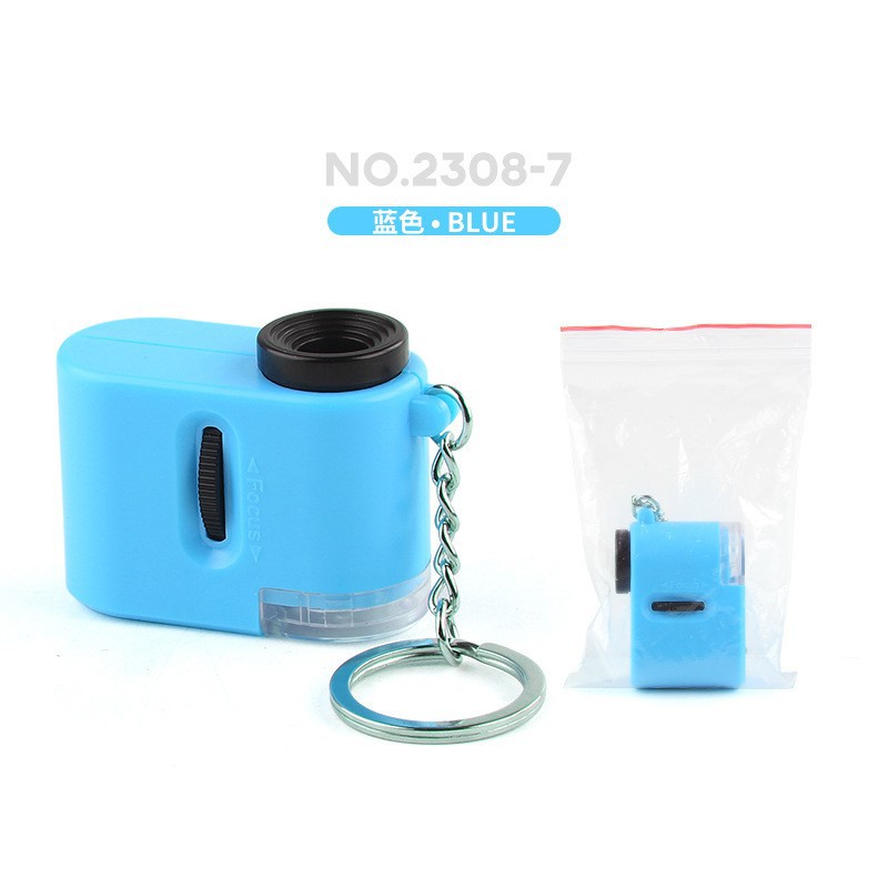 2308-7 mini palma azul microscopio bolsa 23g