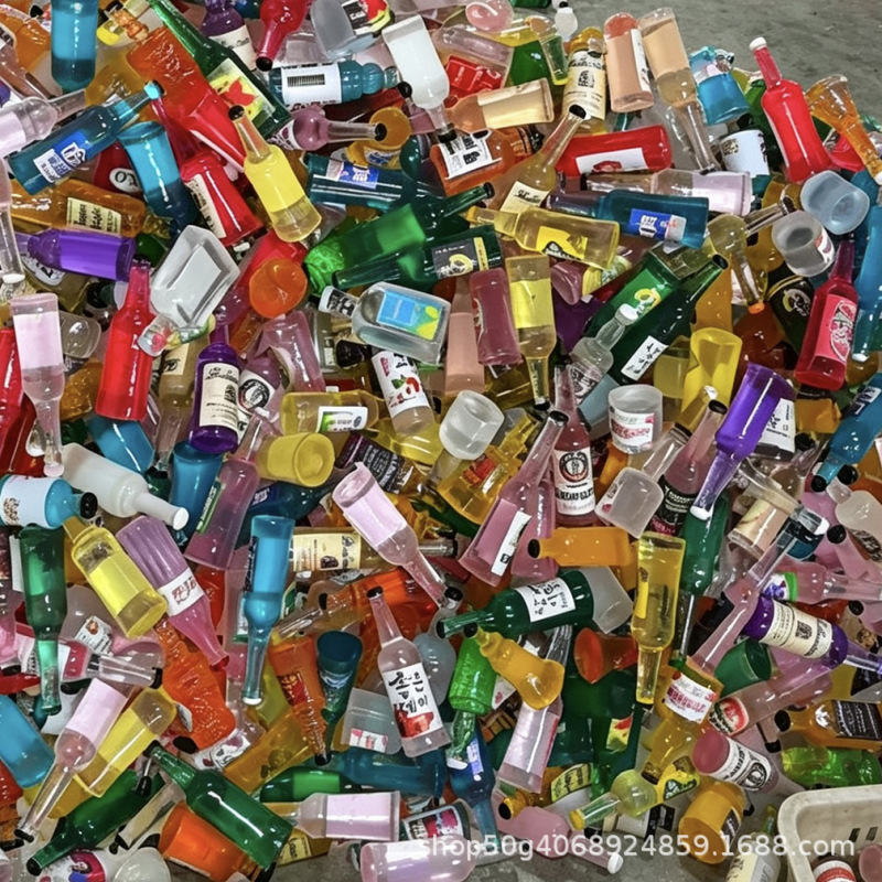 Creative Resin DIY Small Wine Bottle Night Light Photo Frame Decorative Ornaments Handmade Accessories Jewelry Factory Mixed Wholesale Creative Resin DIY Small Wine Bottle Night Light Photo Frame Decorative Ornaments Handmade Accessories Jewelry Factory Mixed Wholesale