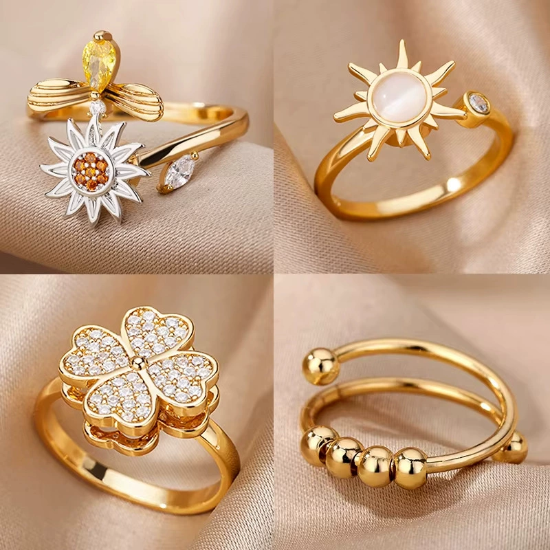 Ring, Amazon, diamond encrusted, 18 carat, flowered