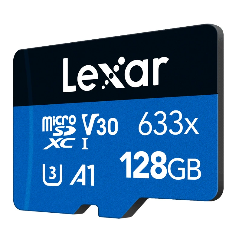 Карта Lexar TF для 4K экшн-камеры, дрона, GoPro, MicroSD 128G 633x