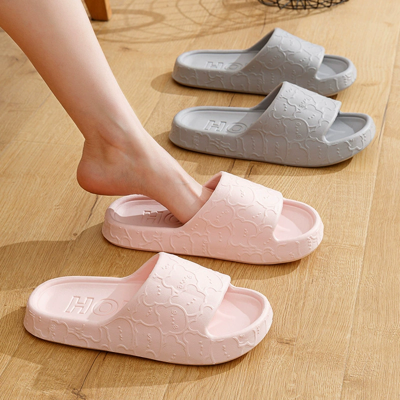 Summer slippers, footwear indoor platform, non-slip deodorized slide for beloved
