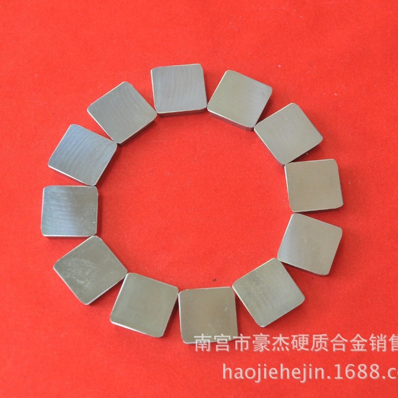 株洲硬质合金四方刀片 精磨合金机夹刀片YW1 4190511 419100