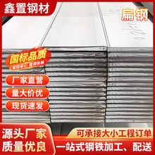 佛山钢条批发Q235B热扎扁钢建筑工程25*4避雷针扁铁条量批