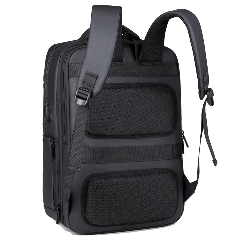 Otoño e Invierno nueva mochila de cuero película de negocios bolsa de ordenador bolsa de viaje de gran capacidad mochila multifuncional mochila