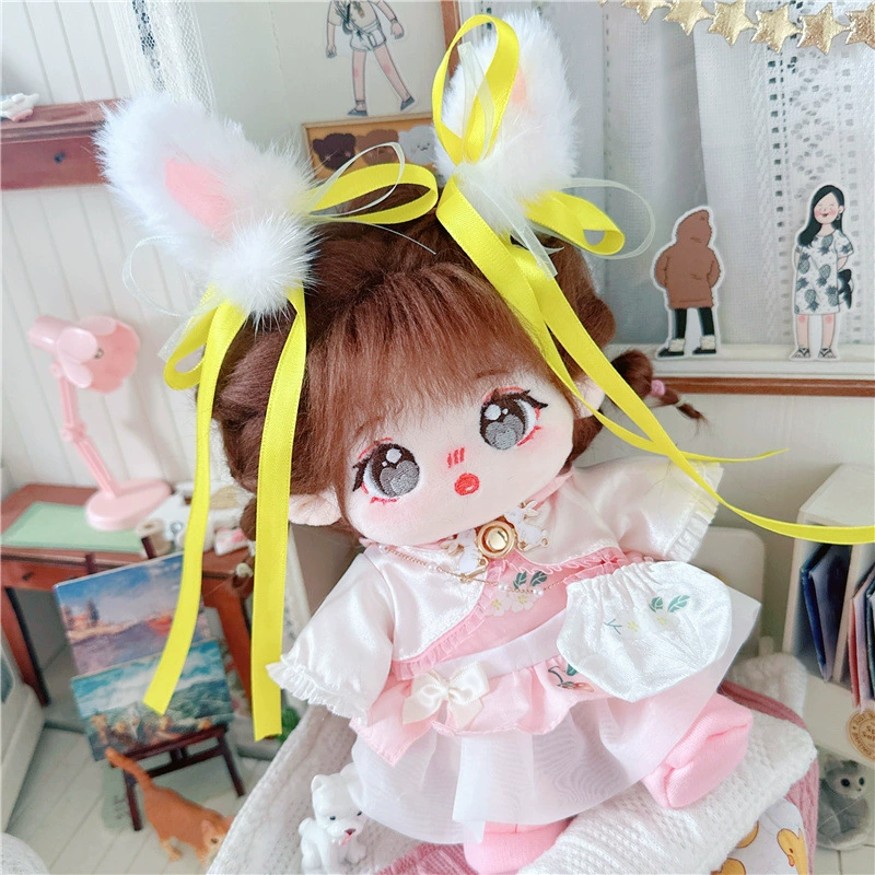 Plush toy, cute cotton naked doll, 20cm, internet celebrity