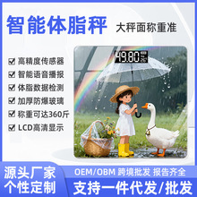 厂家体重秤电子秤智能蓝牙体脂秤家用体重称人体精准计重减脂专用