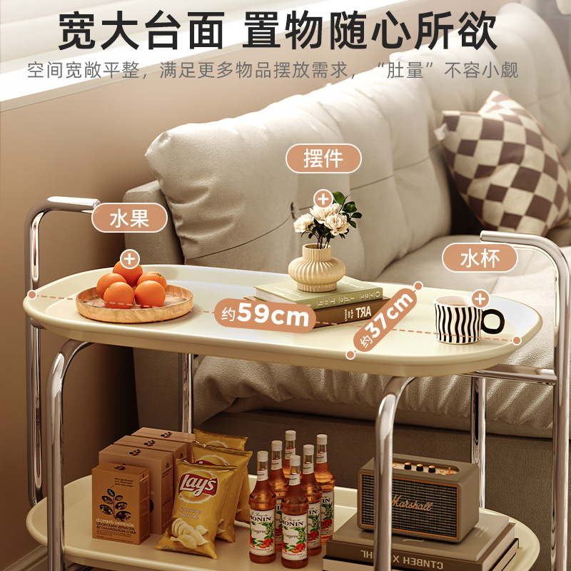 Mesa lateral móvil, mesa de centro, apartamento pequeño, sala de estar, sofá doméstico, armario lateral, armario lateral, nuevo carro, mesita de noche