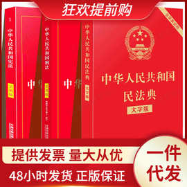 新版全套3册宪法+刑法+民法典2021年正版中华人民共和国法律书籍