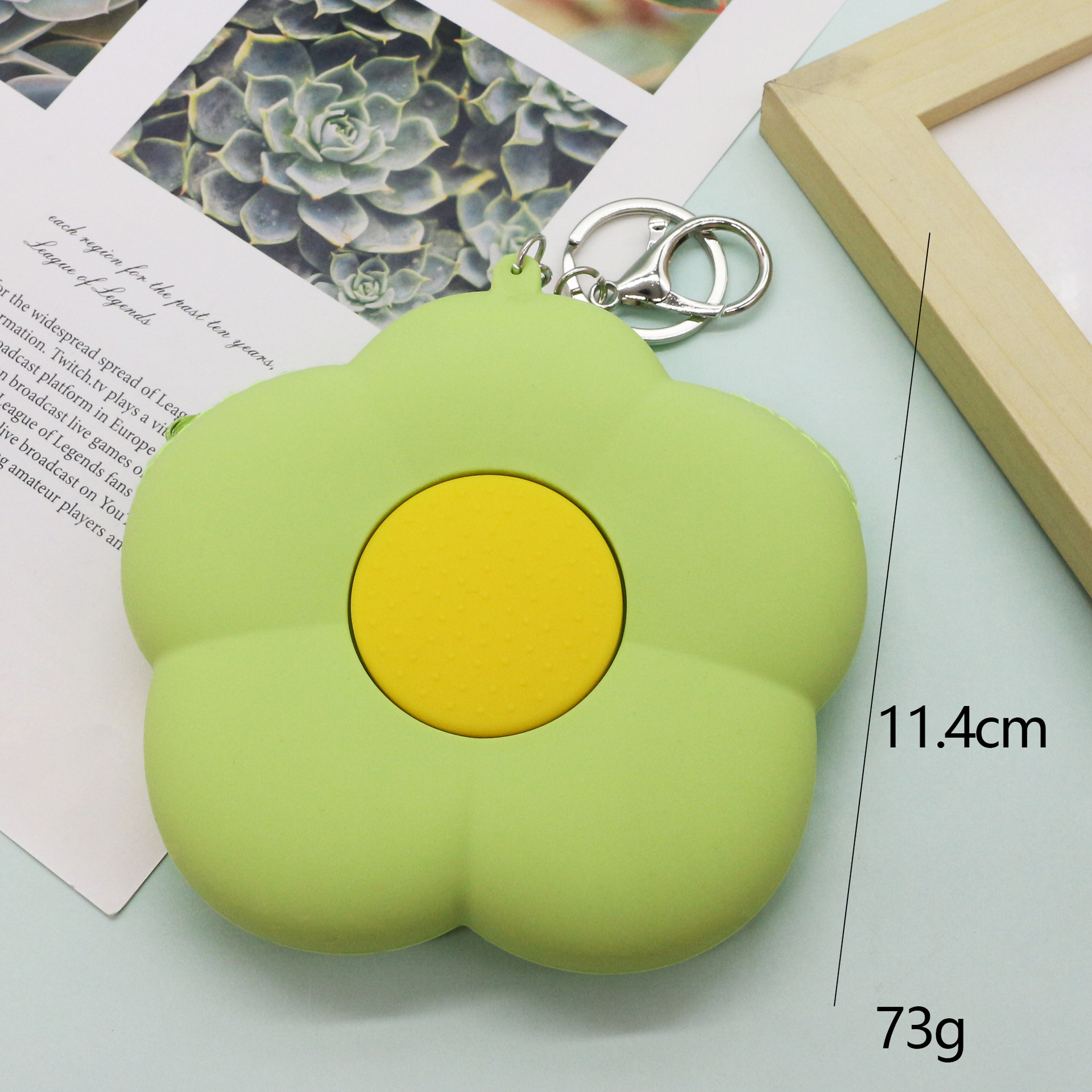 2025 nueva flor bolsa de cambio de silicona mini dibujos animados lindos billetera con cremallera pequeña bolsa de monedas de estudiantes auriculares