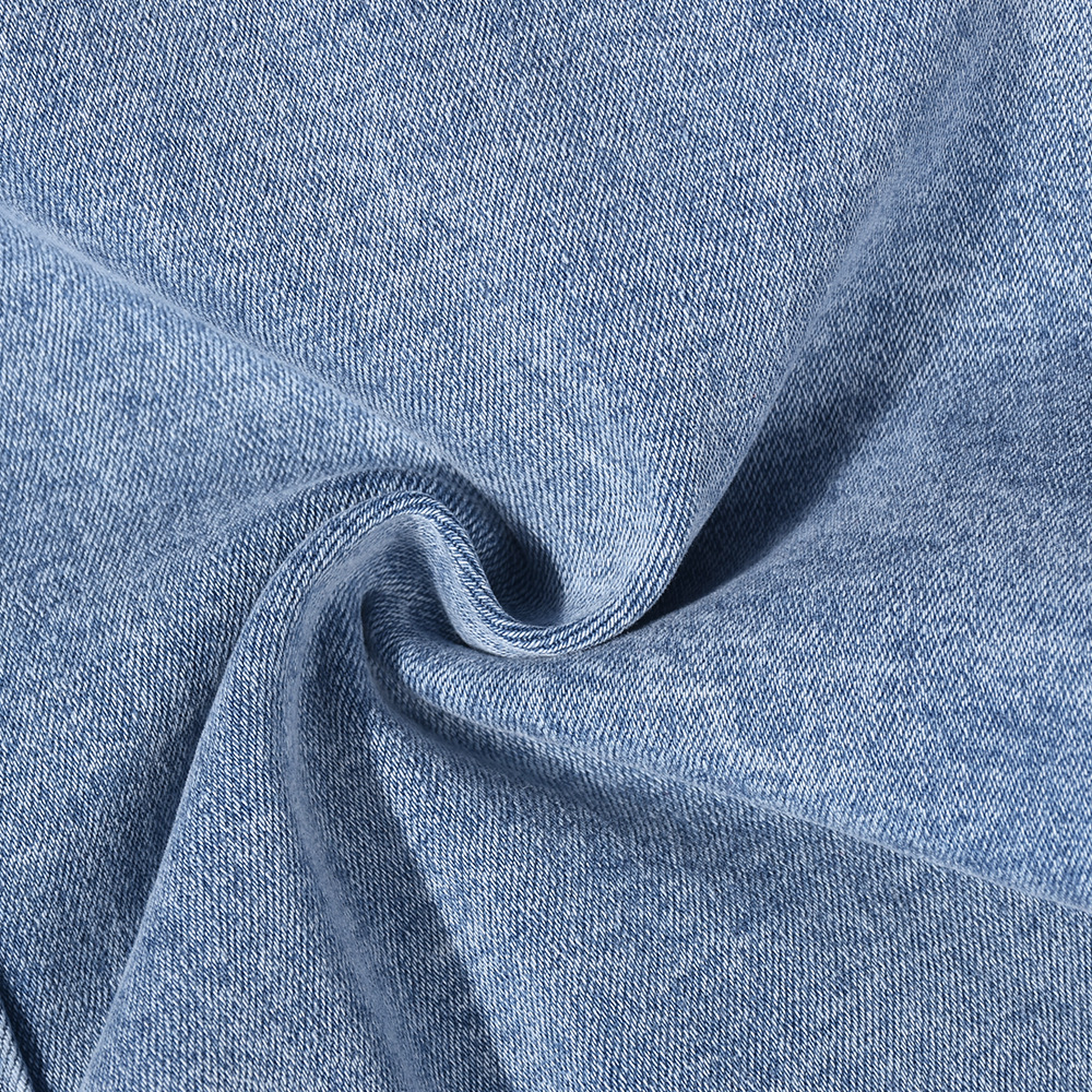 Denim Dress Sexy Cutout Washed Turtleneck Dress Women