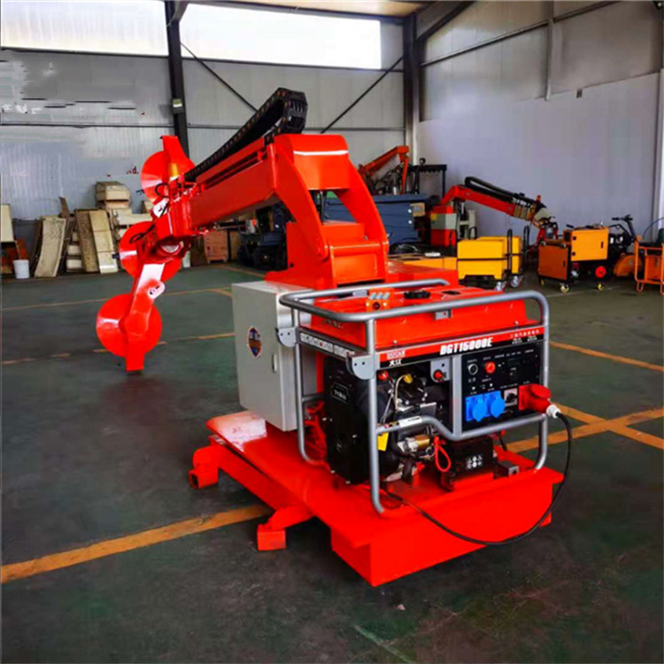 成德  臂边坡打草机 挖机切木锯沙柳锯割草机 伸缩式绿篱修剪车