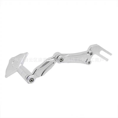 Cross-Border Hciti Red City Suitable for Niu Fx Wind Speed Edition Fxt Pro Modified Fender Rear Shield Rear Water Shield (Electric vehicle fender) - one-silver-c-shaped-fender-bracket