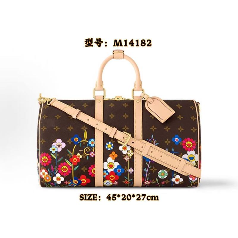 新しい高品質 keepall45cm トラベルバッグ荷物バッグ大容量トラベルバッグビジネストラベルポータブルフィットネスバッグ|undefined