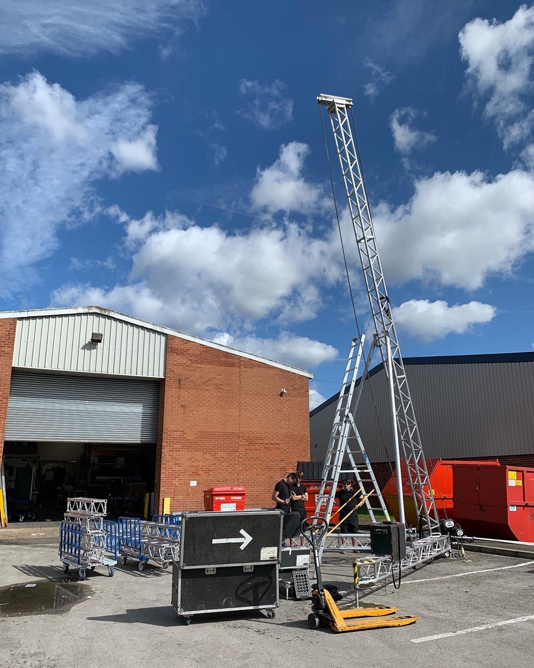 佛山创笙厂家直销铝合金A字架ce iso外贸产地货源custom外销欧洲