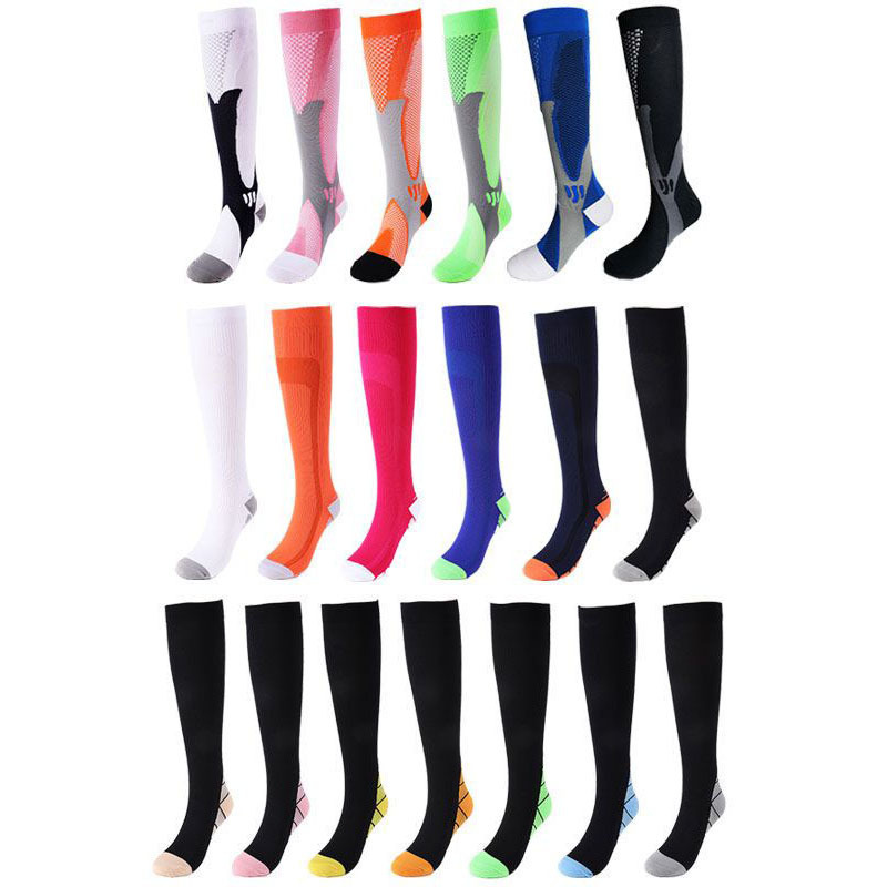 Sports stockings compression socks marathon running socks Internet celebrity mid-high calf slimming leg yoga socks