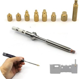 M2 M3 M4 M5 M6 M7 M8 hot melt brass knurled nut embedded insert tip adapter sleeve