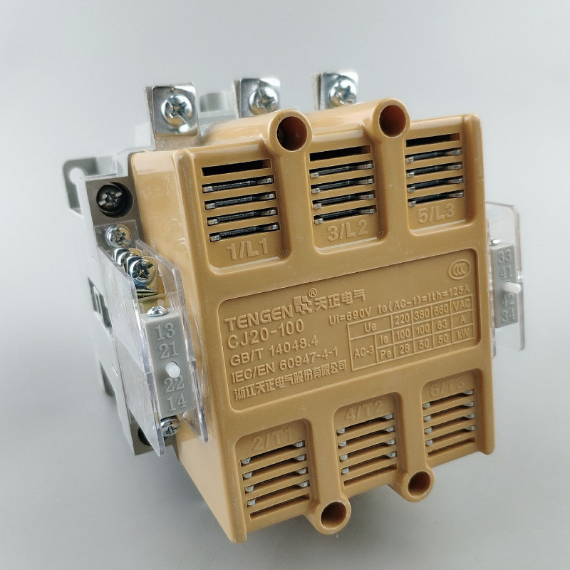 CJ20-100A contactor Tianzheng 380V CJ20-100A contactor Tianzheng 380V
