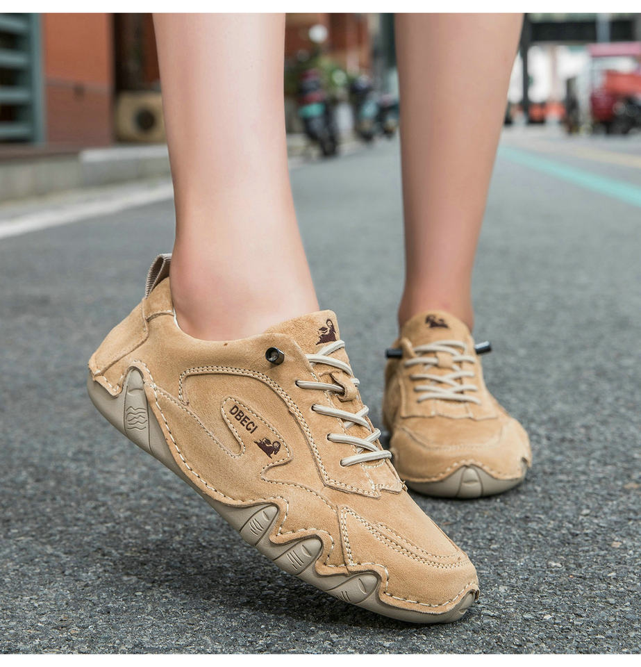 Giày thể thao unisex da thật cỡ lớn, đế bằng, phong cách ngoài trời năng động — 661-3 màu cát, 661-3 màu hồng, 661-3 màu nâu, 661-3 màu trắng chi tiết 24