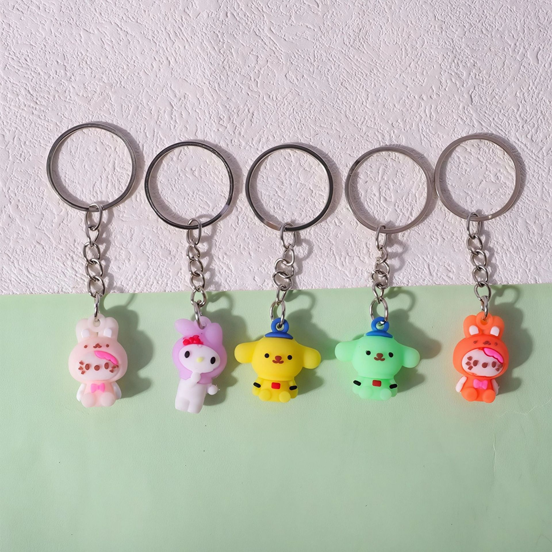 Caricatura Sanliou Jade Gui Dog Keychain Colgante accesorios lindos Keychain pequeños regalos al por mayor