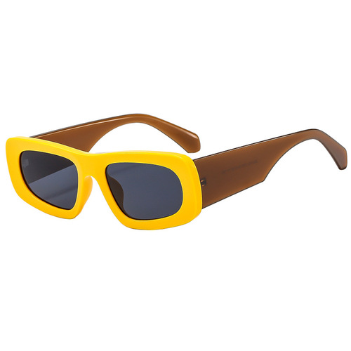 Exaggerated Niche 3762 Korean Style Fashion Sunglasses for Men and Women, Same Elegant Personality, High-End Style UV Protection Sunglasses