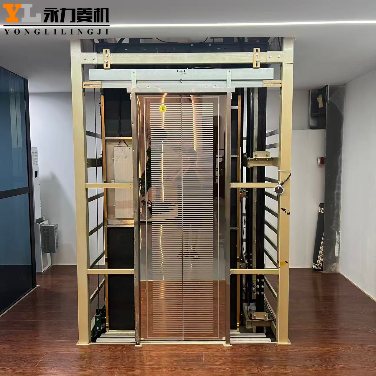 家用电梯别墅自建房曳引龙门架款式超稳升降梯安全升降机室内