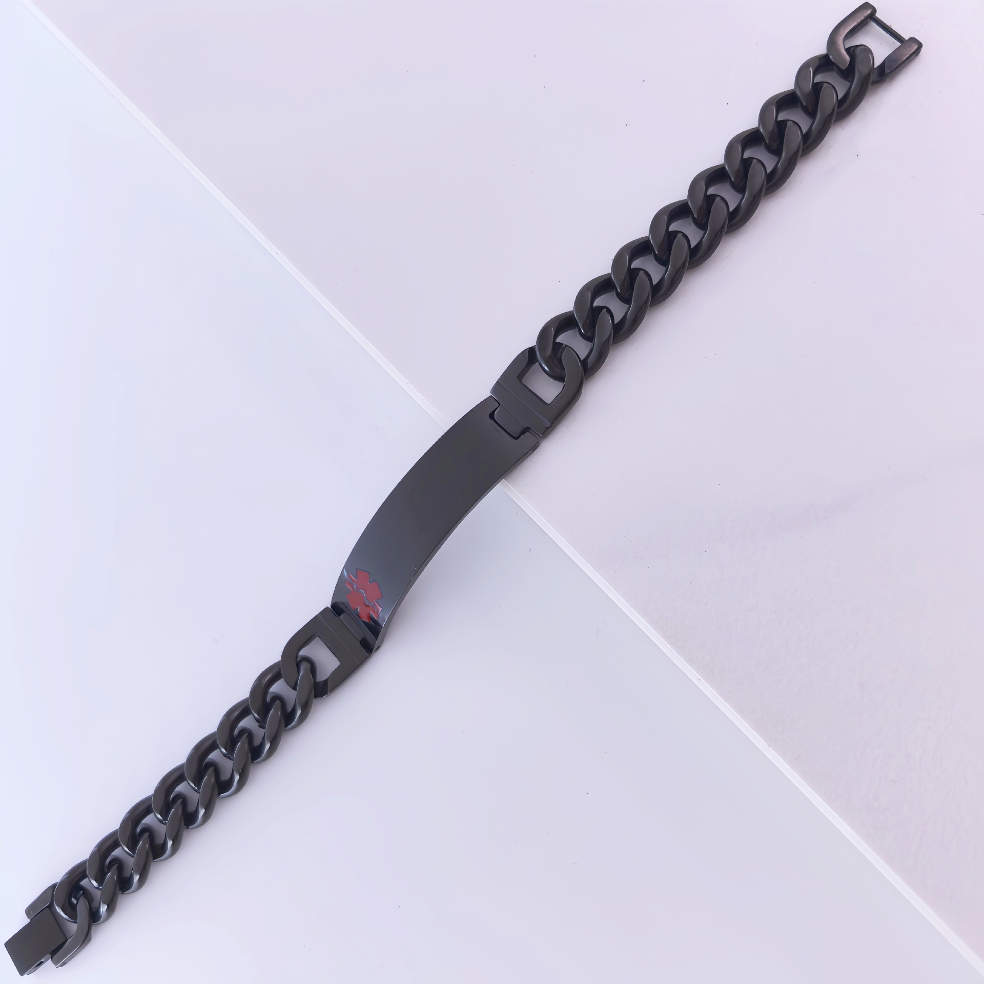 12mm 블랙 팔찌
