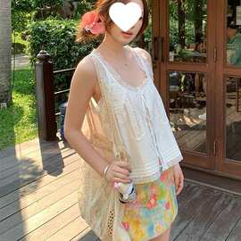 绿色碎花半身裙女早春2026新款高腰显瘦a字短裙小个子修身包臀裙