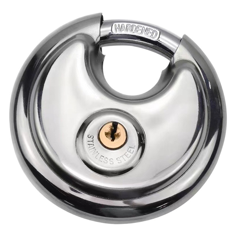 Candado Redondo Transfronterizo, Candado Antirrobo para Puerta de Madera, Candado para el Hogar, Candado para Ventana de Habitación, Candado de Apertura Horizontal, Gran Venta Transfronteriza