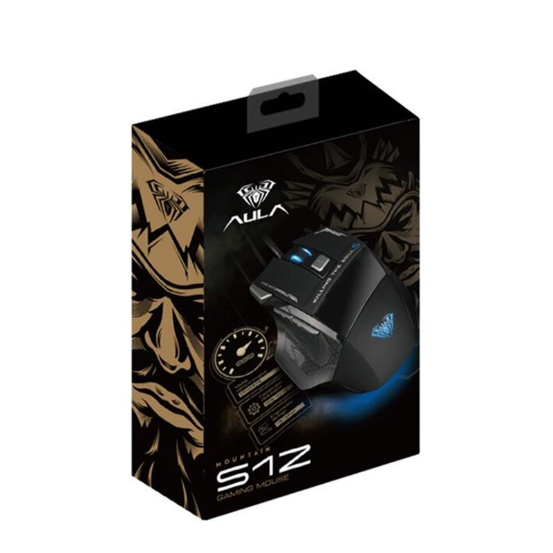 Wolf S12 Soul Soul 2nd Generation Wired USB Mouse Game Gaming Note Lumin Macro Programming LOL