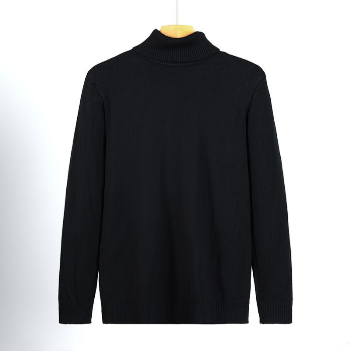 ​​Men's Slim-Fit Turtleneck Sweater – Business Casual Knit Pullover, Wrinkle-Resistant & Warm (M-3XL, 13 Colors)​​_voghion.com