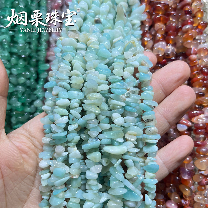 Natural grade a amazonite strand, approximately 80cm