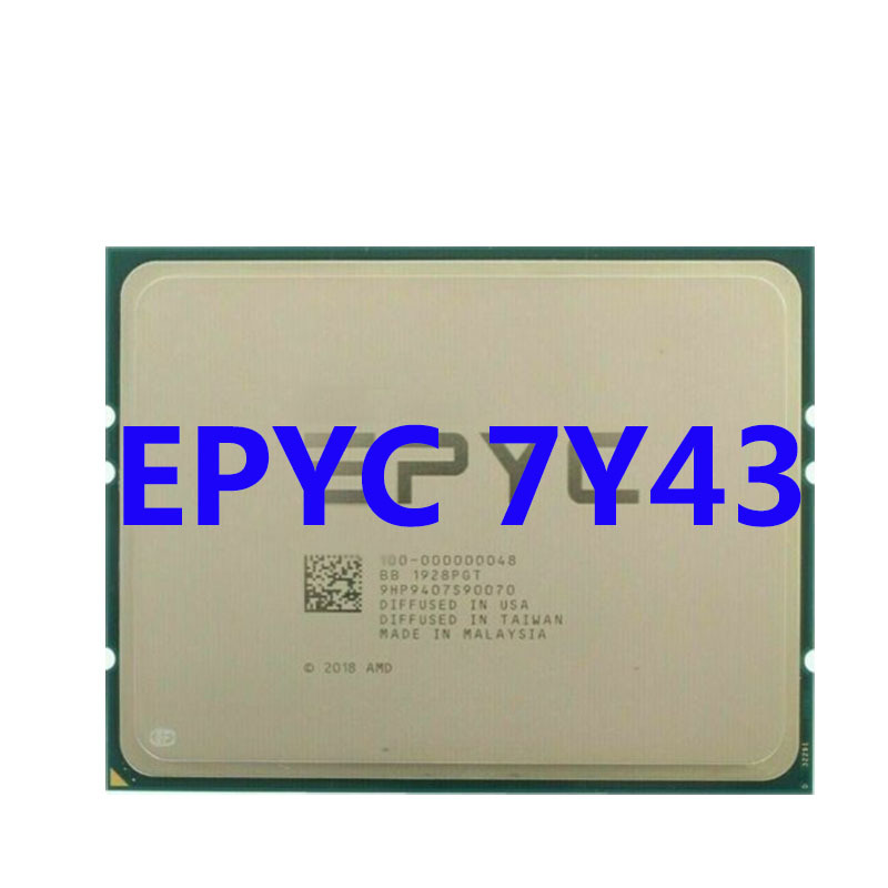 回收EPYC米兰7Y43 CPU 2.55GHZ 48C/96T 256M缓存280W 48核