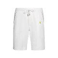 Cotton shorts white - gold logo