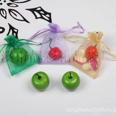 兰溪市靓彩雪纱袋厂家直销 精美烫金 抽绳礼品雪纱袋化妆品袋