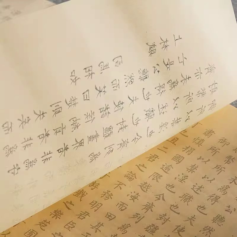 Копия публикаций Biwi, декомпрессия Xuan Paper Xiaokai, копирование мягкой кисти для каллиграфии, практика рукописей