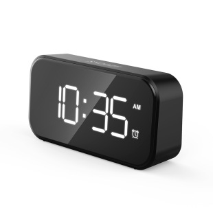Factory direct supply cross-border full screen LED alarm clock creative classic simple usb in-line private model digital electronic alarm clock