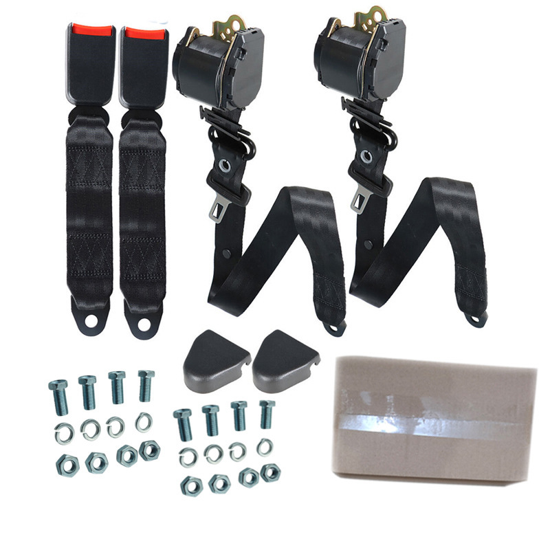 Car Seat Belt, Truck, Bus, School Bus, Driver and Passenger Three-Point Automatic Retractable Seat Belt with Emergency Locking